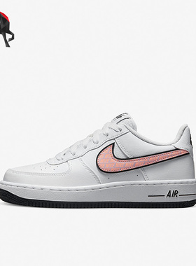 Nike/耐克正品Air Force 1女子GS大童空一号板鞋DZ6307-100