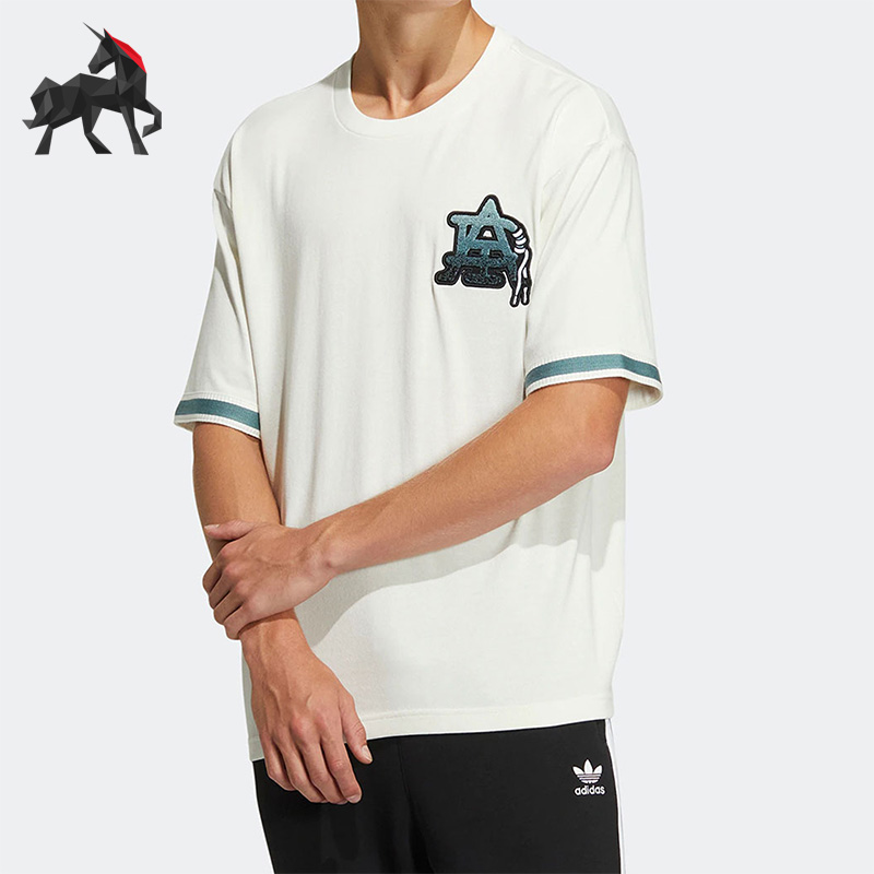 Adidas/阿迪达斯男女运动短袖