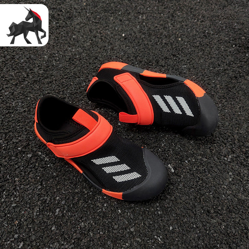 Adidas/阿迪达斯正品 夏季儿童运动休闲包头凉鞋GX5109