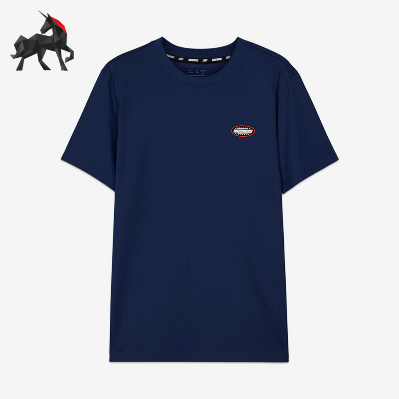 斯凯奇男士休闲运动短袖