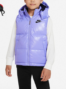 Nike/耐克正品秋冬小童运动保暖羽绒马甲DZ9727-569