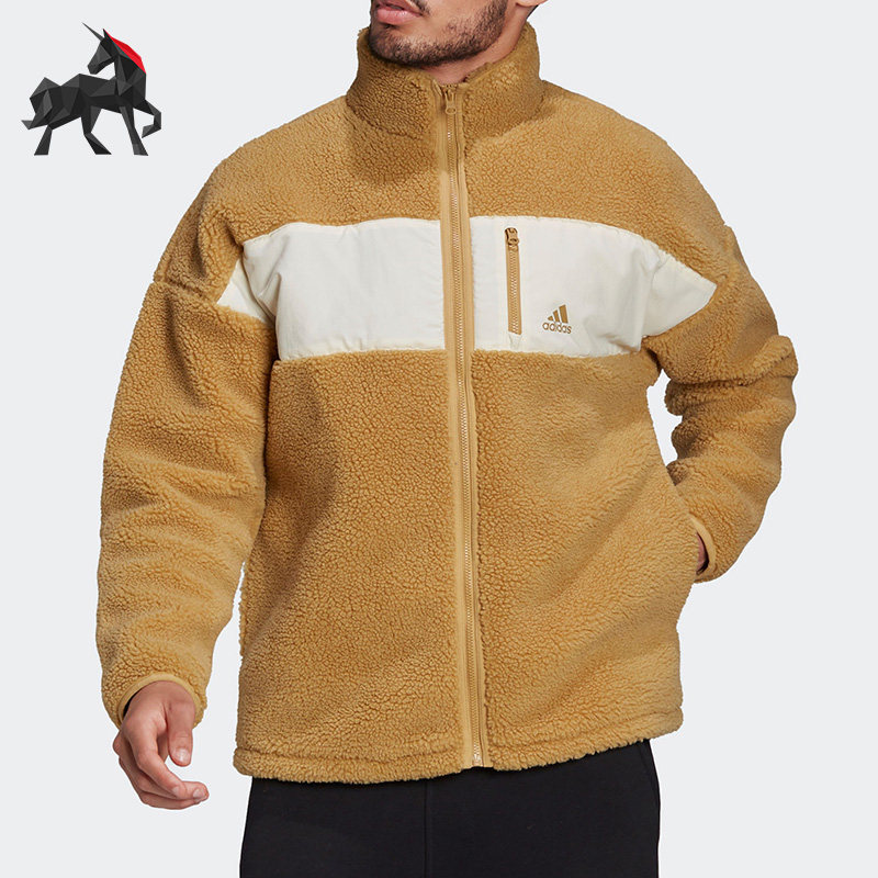 Adidas/阿迪达斯正品 WINTER JACKET 男子运动休闲加绒外套HI1185