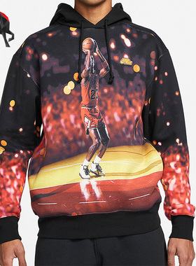 Nike/耐克正品JORDAN 男子款跑步训练时尚运动休闲卫衣DC9610-010