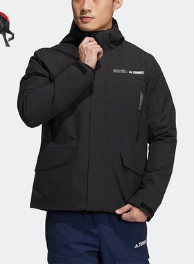 Adidas/阿迪达斯正品冬季男子运动休闲舒适外套羽绒服 HG3927