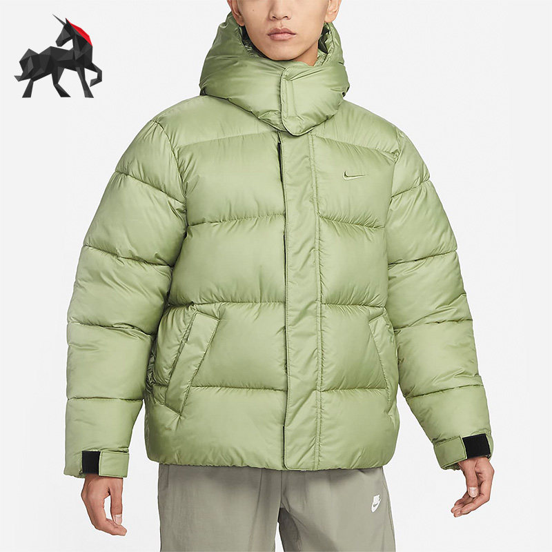 Nike/耐克正品冬季男子运动保暖防风休闲连帽棉服 DQ4921-334