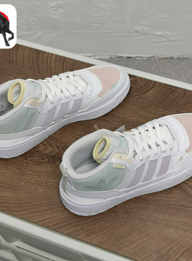 Adidas/阿迪达斯正品三叶草POST UP W女子休闲篮球鞋 H00223