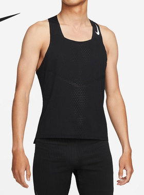 Nike/耐克正品男子跑步健身训练背心无袖T恤 DM4625-010
