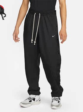 Nike/耐克正品冬季男子户外篮球运动透气排扣长裤 DQ6097-010
