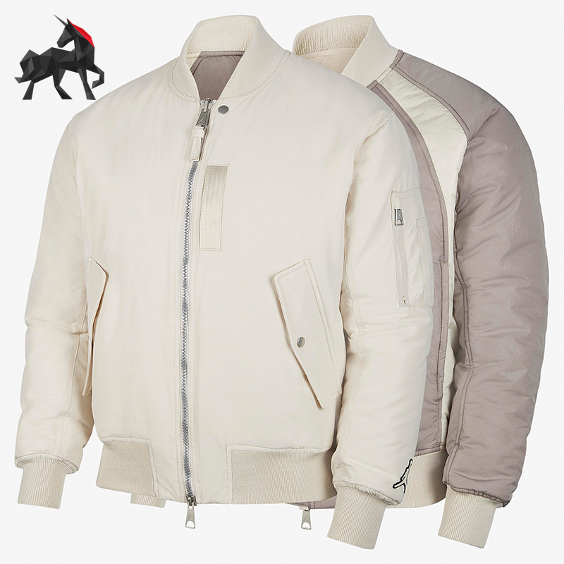 耐克男子双面穿运动棉衣