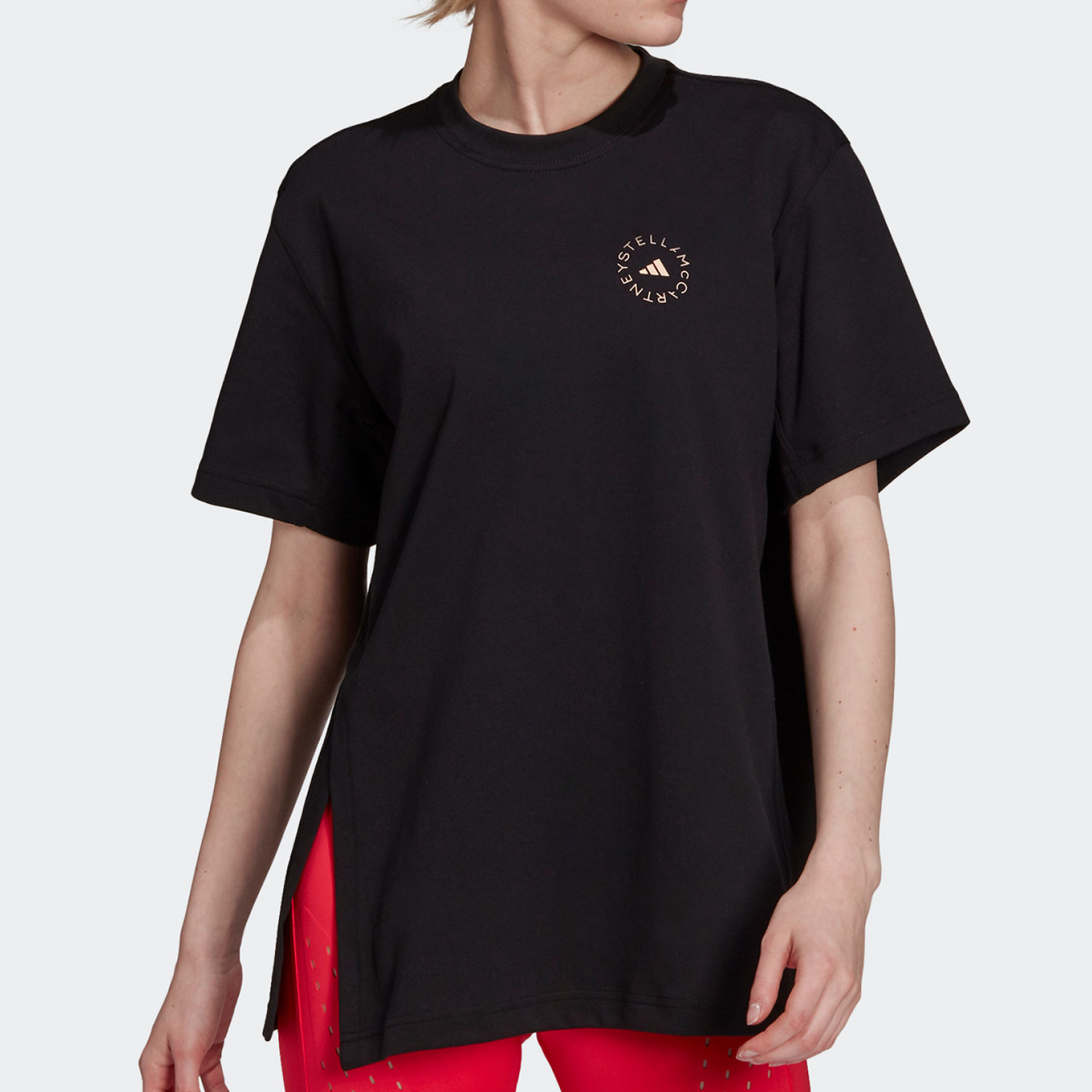 阿迪达斯SMC女子舒适运动透气T恤