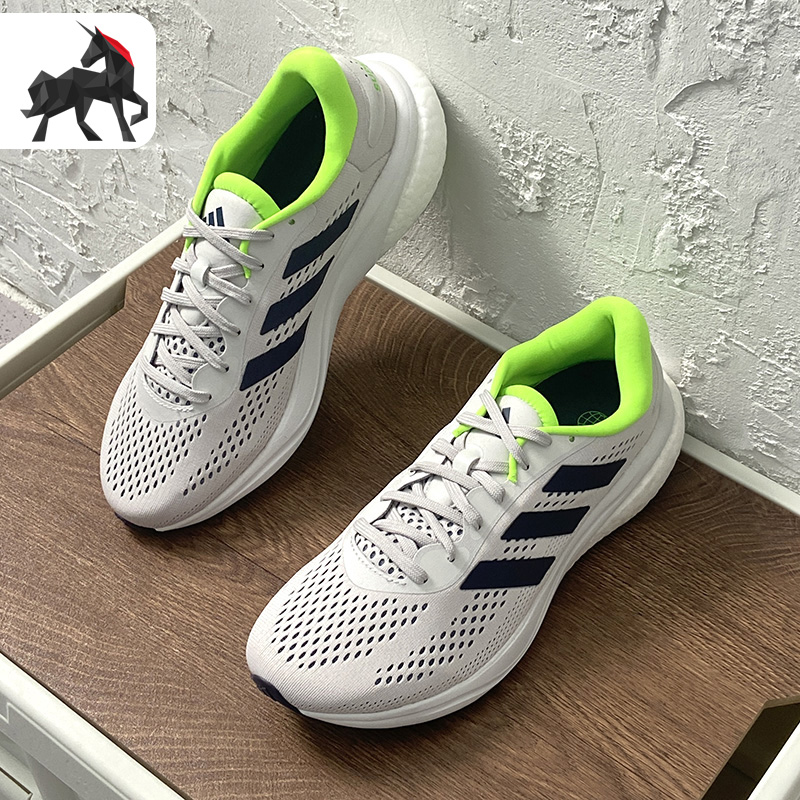 阿迪达斯男子运动网面跑步鞋