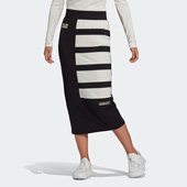 春季 三叶草 女子包臀舒适运动长裙GU6977 阿迪达斯正品 Adidas