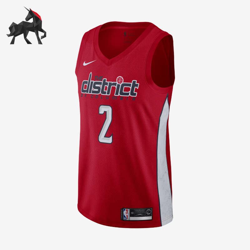 Nike/耐克正品华盛顿奇才队男子运动2号球衣BQ1179-657