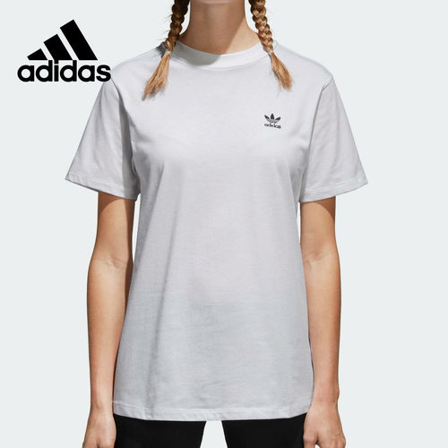 Adidas/阿迪达斯正品三叶草 SC T-SHIRT SS 女子 短袖上衣 CE1667