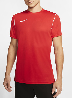 Nike/耐克正品 男子比赛运动训练光板印字球衣T恤足球服 BV6883