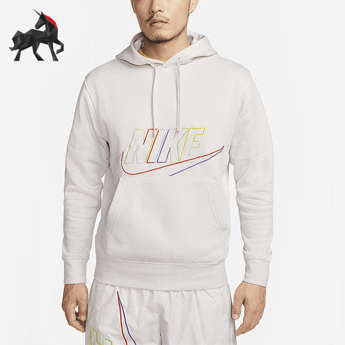 Nike/耐克正品春季男子运动拼接加绒连帽卫衣DX0542-030