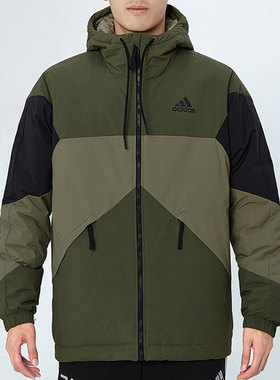 Adidas/阿迪达斯正品 秋季男子运动防风上衣棉服 GT6547