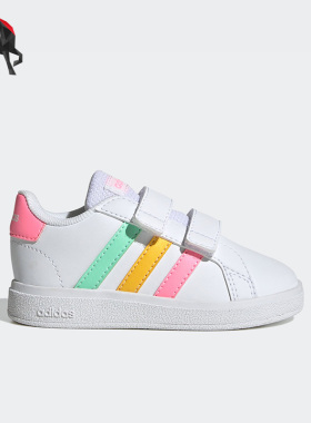 Adidas/阿迪达斯正品夏季婴童低帮轻便运动板鞋HP8917