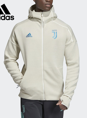 Adidas/阿迪达斯正品JUVE ZNE HD男子足球尤文图斯夹克外套DX9213