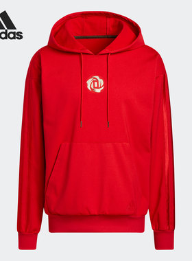 Adidas/阿迪达斯正品CNY ROSE SWEAT 男子篮球运动套头卫衣GN5367