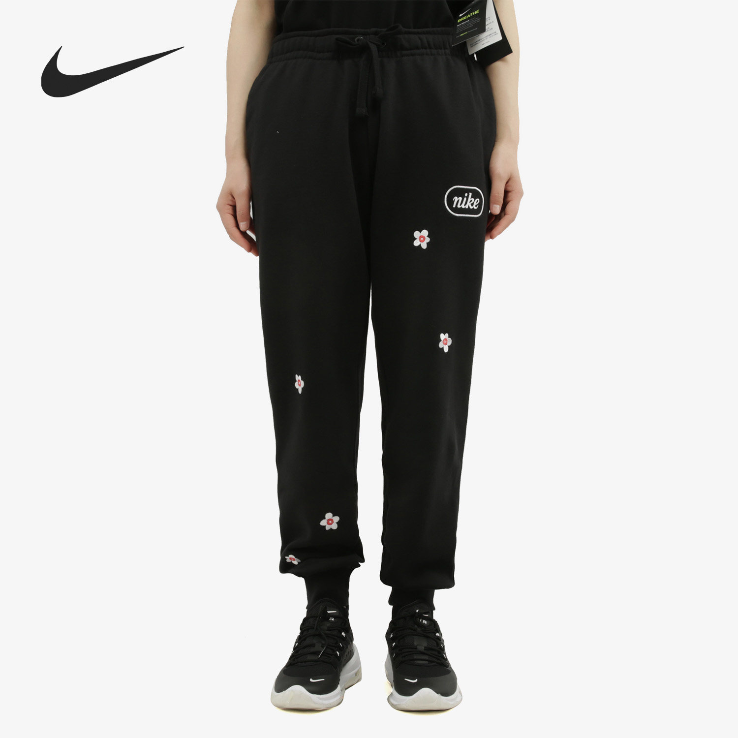 耐克束脚女子训练针织长裤