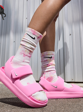 Nike/耐克正品 Calm Sandal 女士厚底休闲沙滩凉鞋FJ6043-600