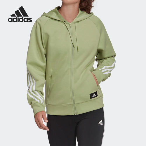 阿迪达斯女子连帽夹克外套