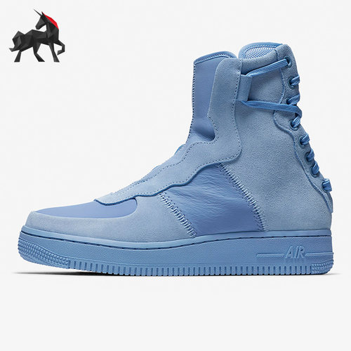 Nike/耐克正品Air Force 1女子舒适运动高帮耐磨休闲鞋AO1525-400
