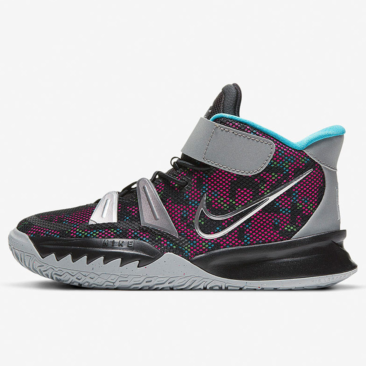 nike/耐克正品kyrie 7 (ps) 大童魔术贴运动篮球鞋鞋ct4087-008