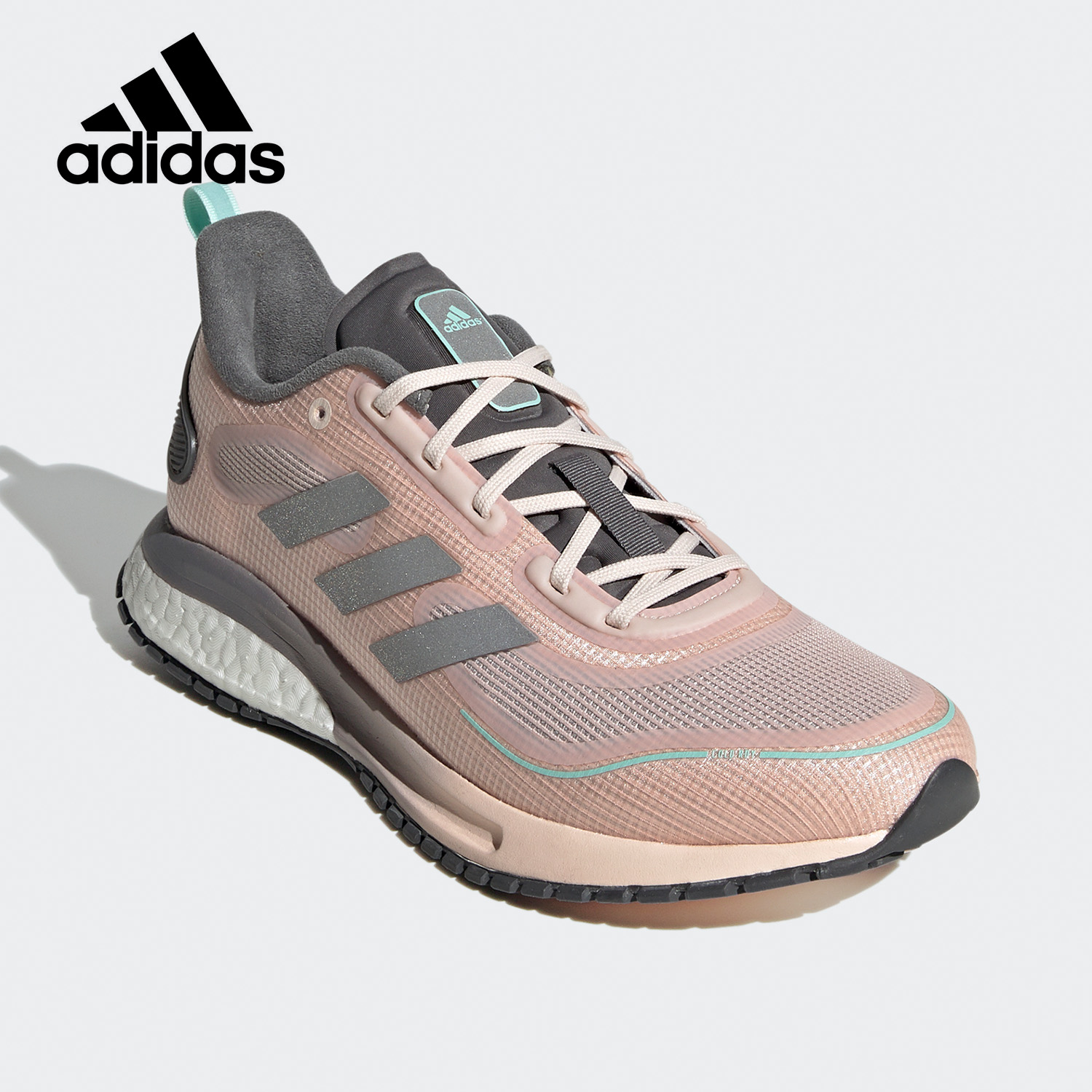 阿迪达斯男女舒适透气跑步运动鞋