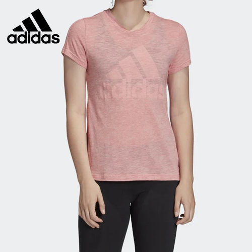 Adidas/阿迪达斯正品夏季女子运动休闲短袖圆领T恤FL4196