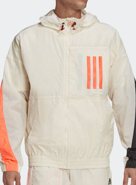 Adidas/阿迪达斯正品男子休闲潮流运动连帽夹克H39836
