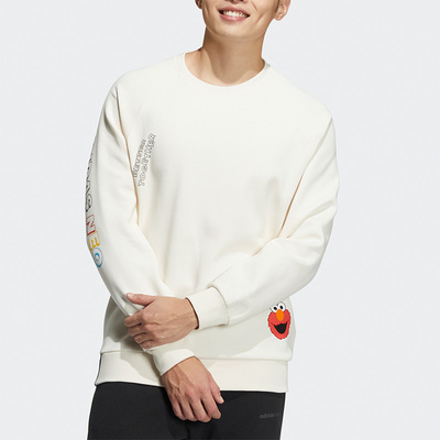 芝麻街联名圆领休闲套头卫衣