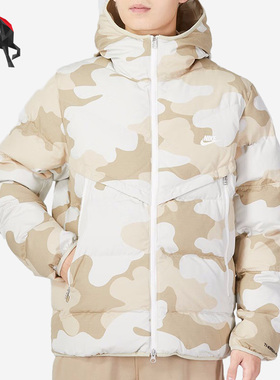 Nike/耐克正品冬季连帽男子运动棉衣DQ4936-072