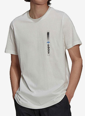 Adidas/阿迪达斯正品三叶草男子T恤运动透气短袖H13524