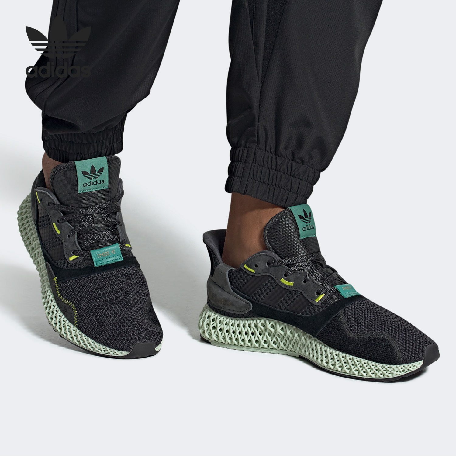 Adidas/阿迪达斯三叶草ZX4000 4D男女运动跑步鞋BD7865 7931 7927-封面