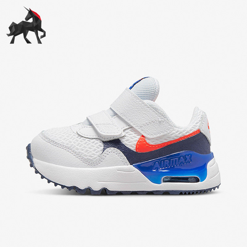 Nike/耐克正品AIR MAX SYSTM小童运动舒适透气跑步鞋 DQ0286-101 - 实物图