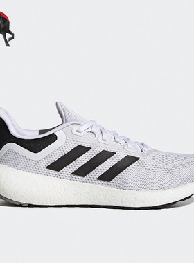 Adidas/阿迪达斯正品PUREBOOST 22男子运动低帮缓震跑步鞋 GW8587