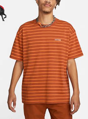 Nike/耐克正品男子休闲透气条纹短袖T恤FB8130-246