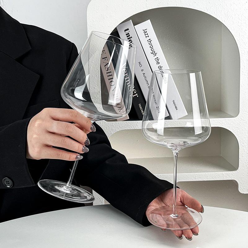 高颜值法式高脚杯家用红酒杯创意香槟杯浪漫甜酒杯子情侣葡萄酒杯