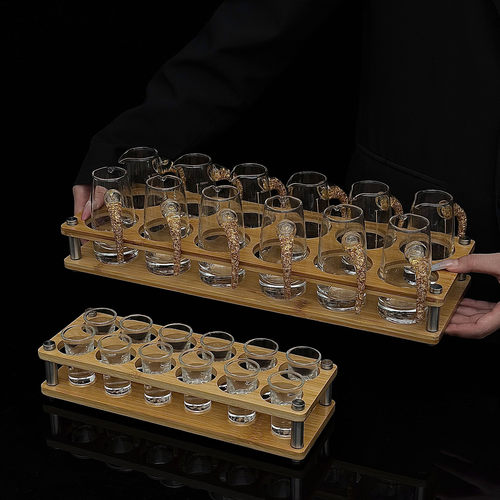 带金边分酒器家用酒具套装
