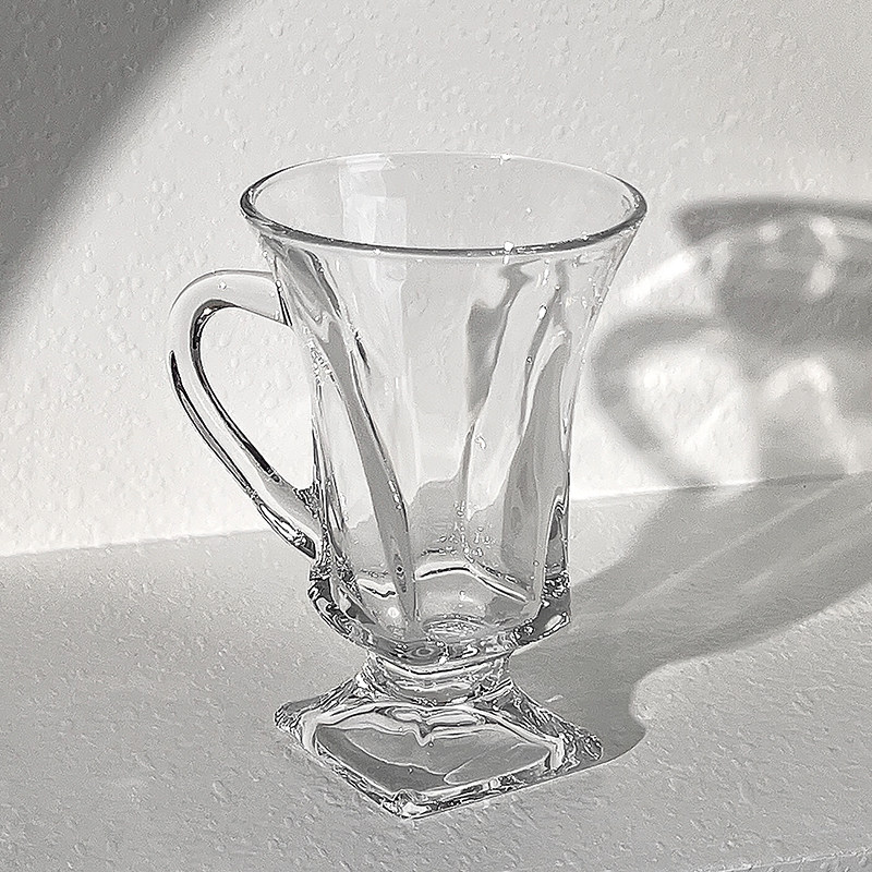 法式风情带手柄玻璃杯马克杯热巧克力杯咖啡杯耐热红茶杯果汁杯,餐饮具,玻璃杯,淘宝优惠券,粉丝福利购,淘宝优惠卷