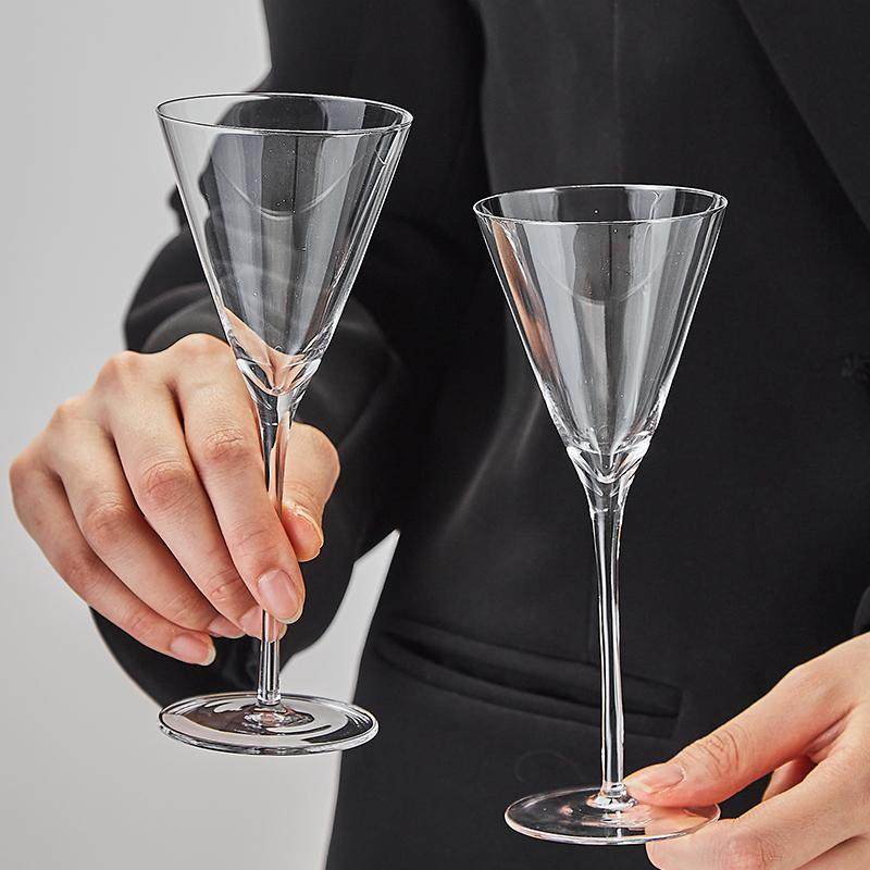 日式高档水晶玻璃鸡尾酒杯