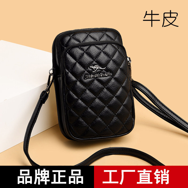 品牌2025新款中年女包妈妈手机零钱包逛街小包包单肩斜挎包买菜包