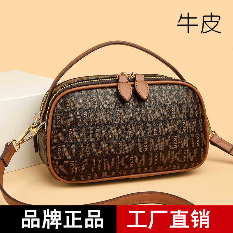婆婆真皮小挎包包2024新款时尚