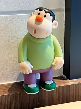 胖虎手办桌面摆件办公桌家居饰品客厅玄关装饰品摆件胖虎摆件大号