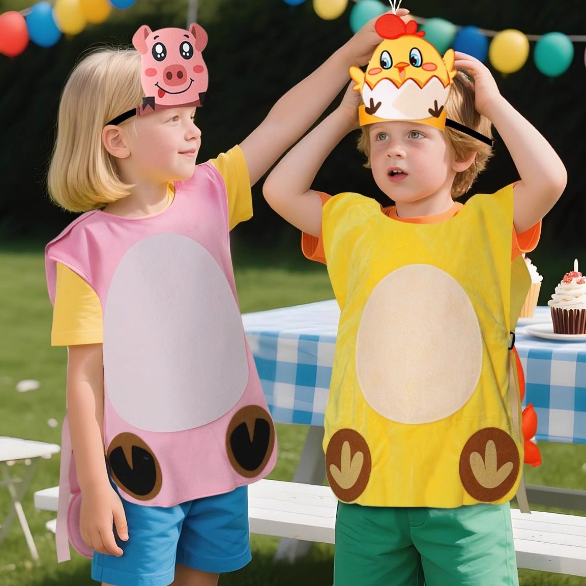 儿童动物表演装扮演出服