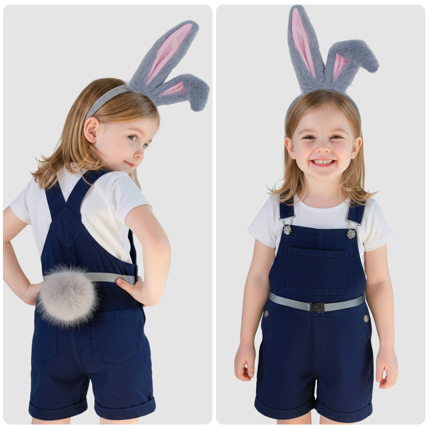 兔子尾巴耳朵 狐狸毛绒尾巴 亲子款小朋友大人活动道具 动物装扮,模玩/动漫/周边/娃圈三坑/桌游,万圣/圣诞/儿童节用服饰,淘宝优惠券,粉丝福利购,淘宝优惠卷