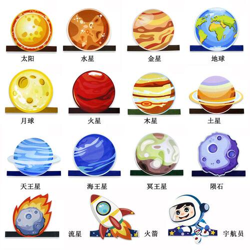 儿童太空主题派对头饰宇航员头套