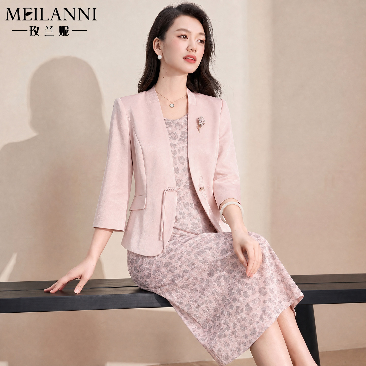 喜婆婆婚宴装礼服平时可穿高贵年轻版结婚高贵妈妈高端轻奢高级感